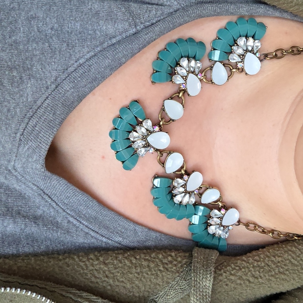 Stitch Fix Cypress Fanned Stone Necklace.